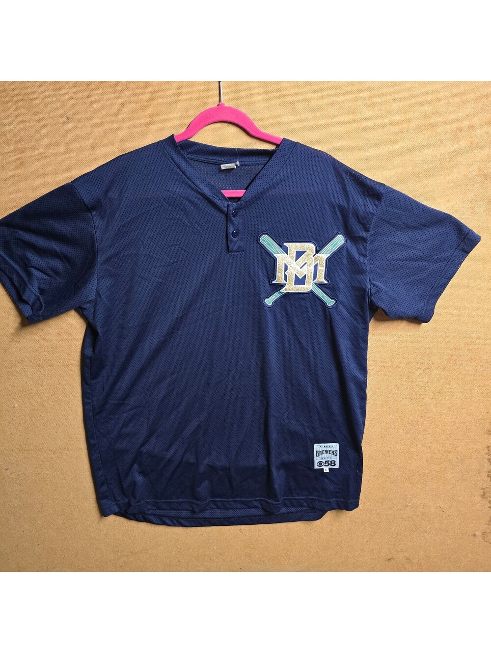 Milwaukee Brewers 1990s Jersey Fan Giveaway 7/12/25 SGA Men's XL